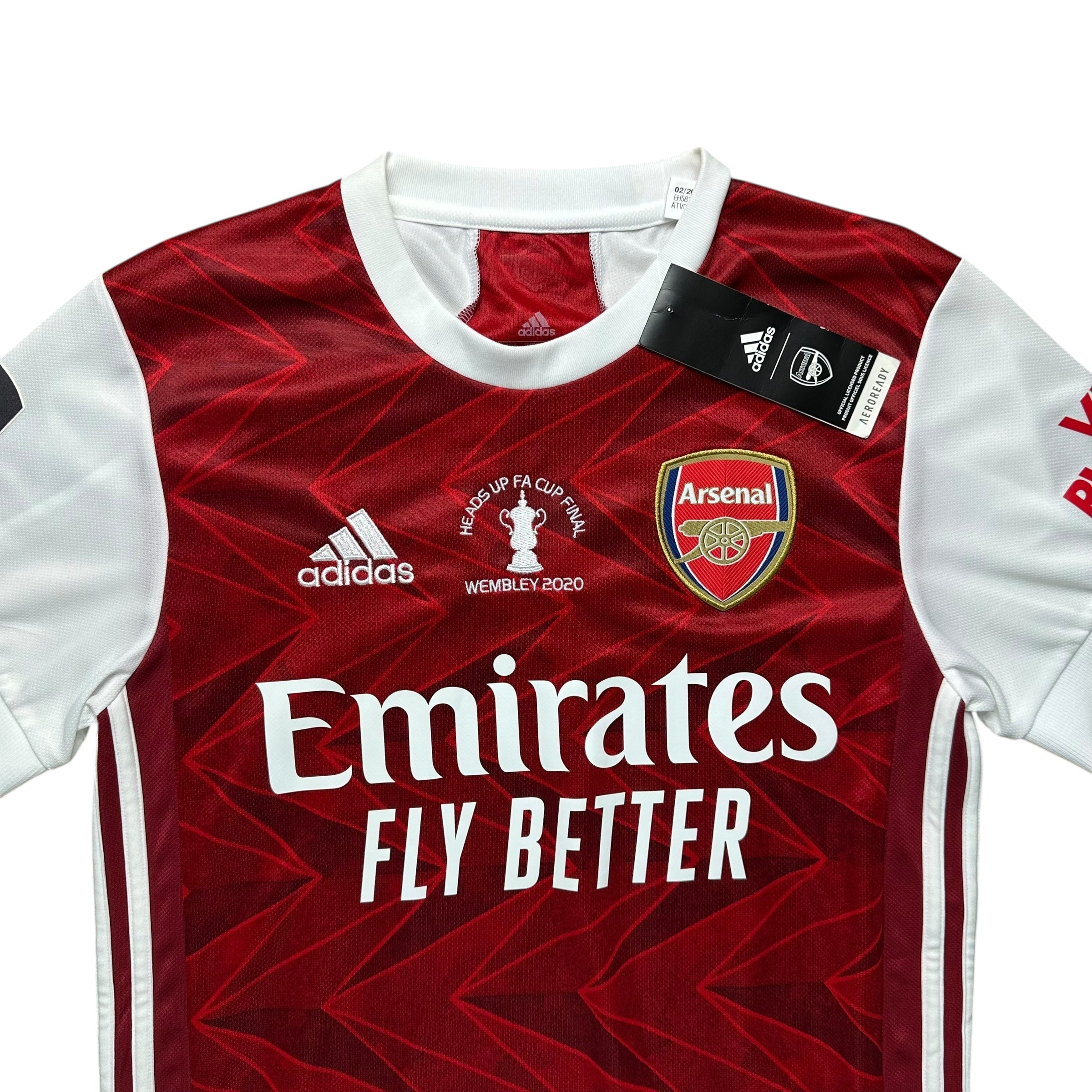 Arsenal 2020-21 Home Shirt (XS) Aubameyang #14 *BNWT